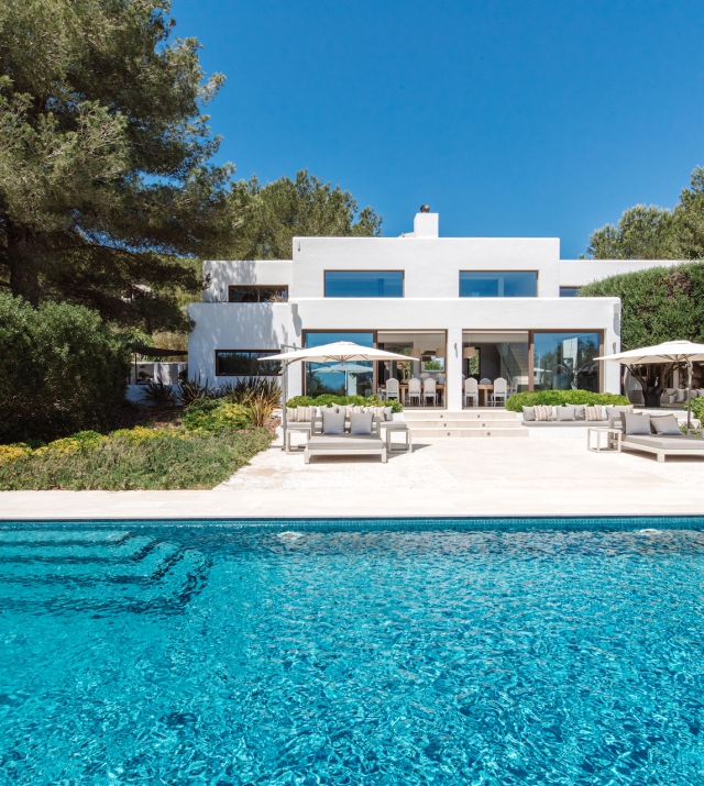 resa estates rental villa childfriendly north ibiza 2022 luxury can rio Rear of house.jpg